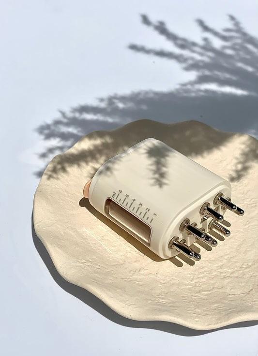 HairGrowth - Kammförmiges Microcurrent LED-Therapiegerät