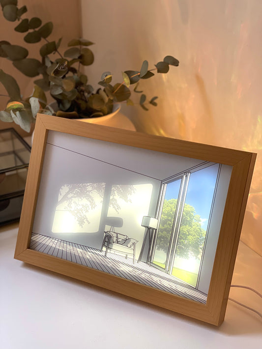 Cozy-Homes LED picture frame